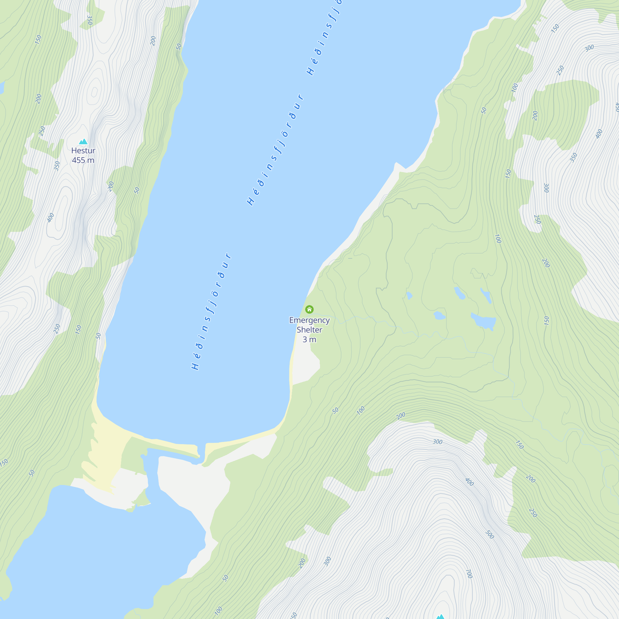 Emergency Shelter map