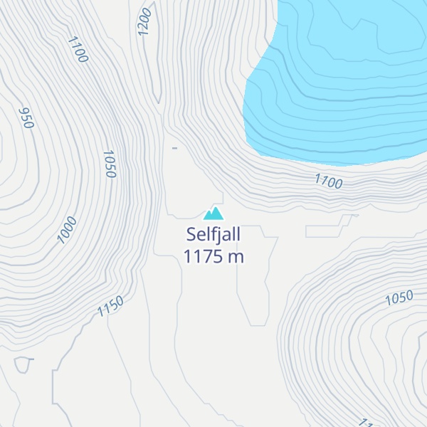 Map of Selfjall
