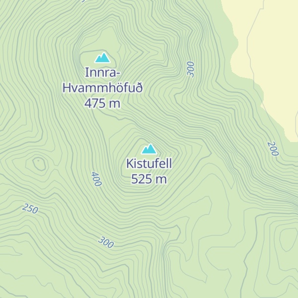 Map of Kistufell
