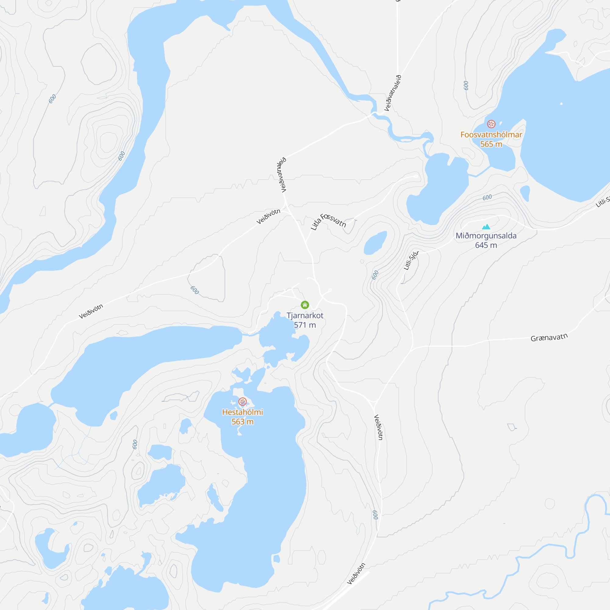 Tjarnarkot map