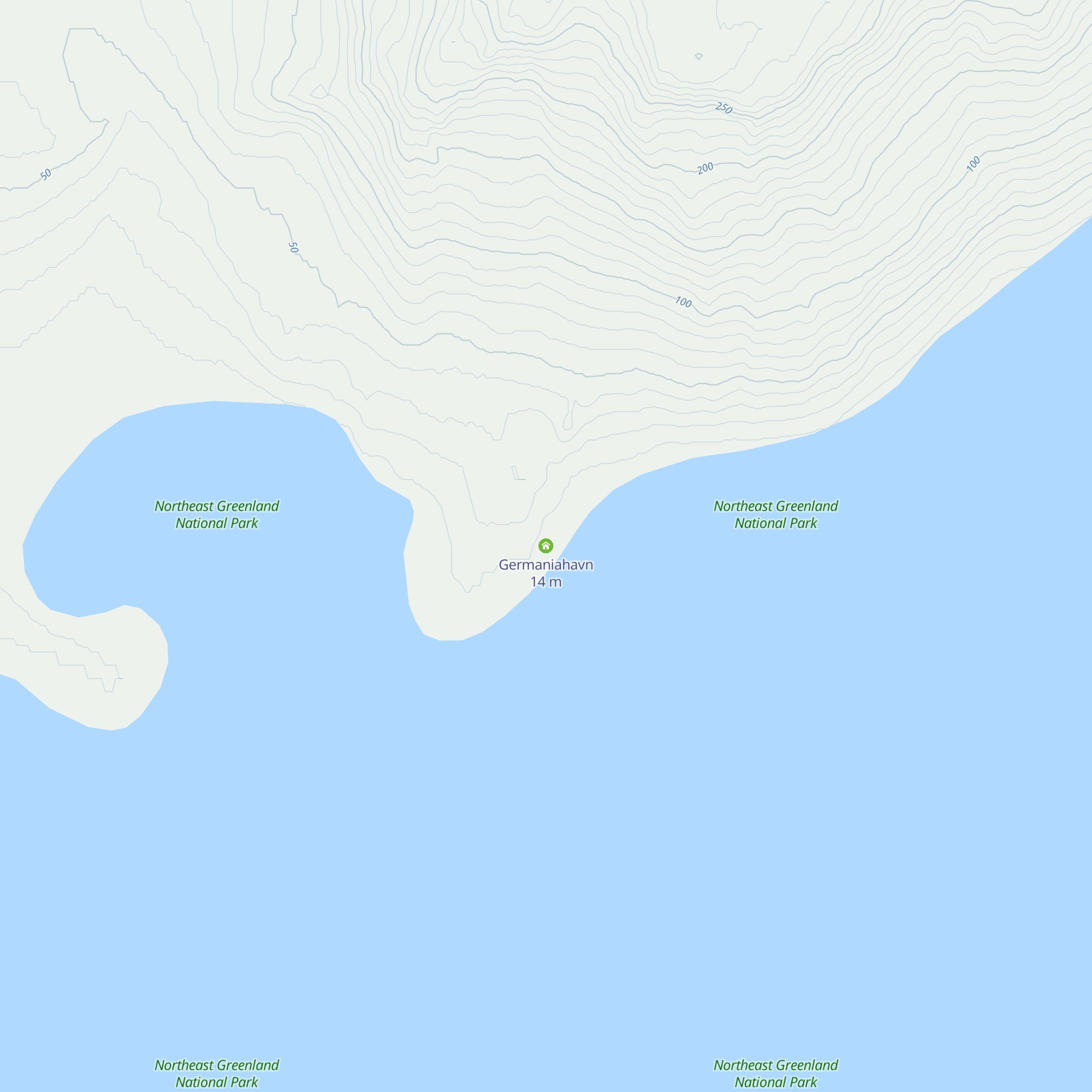 Germaniahavn map