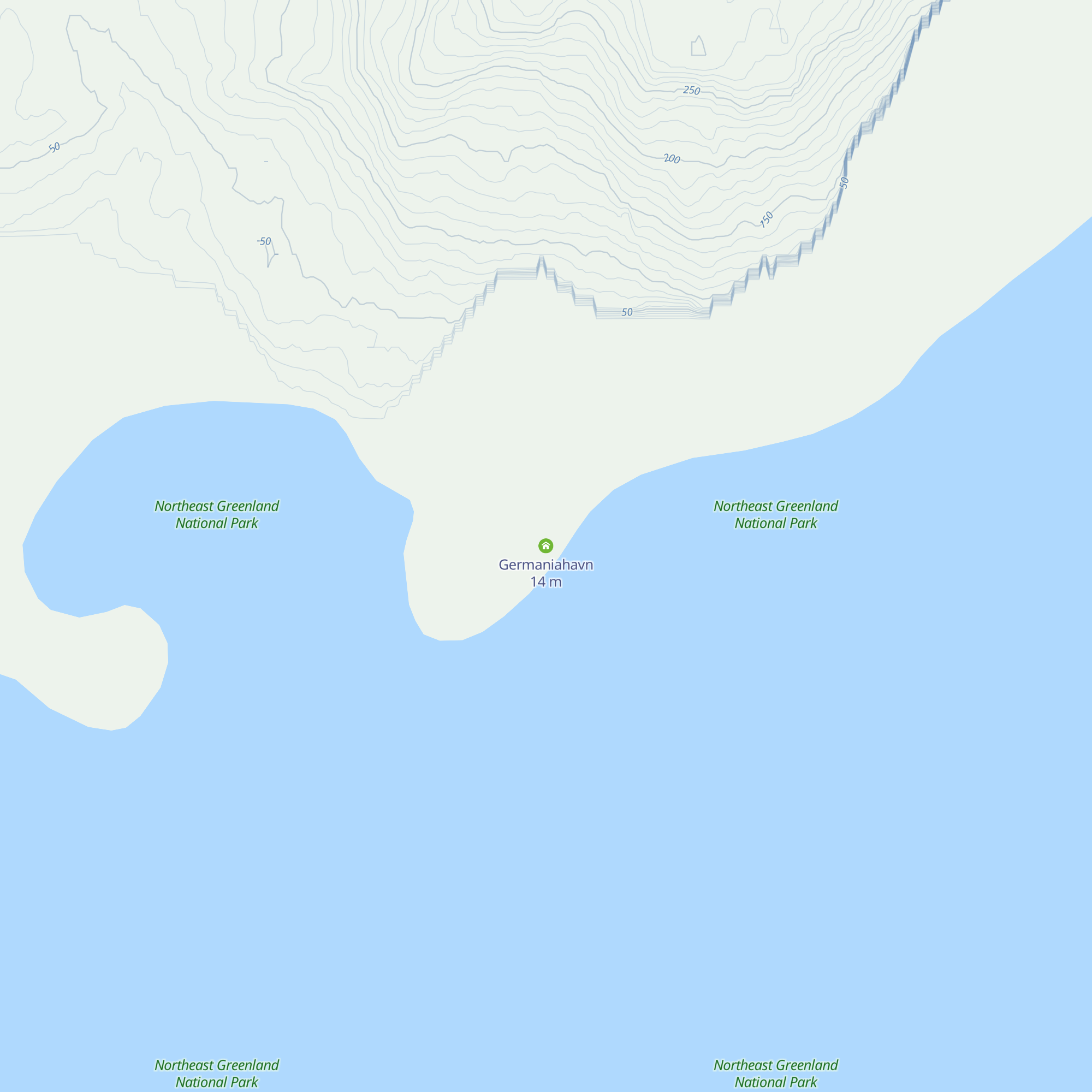 Germaniahavn map
