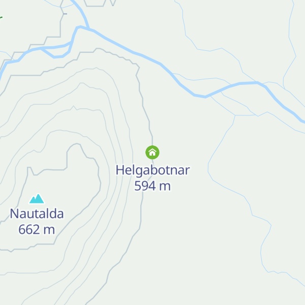 Map of Helgabotnar