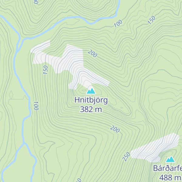 Map of Hnitbjörg