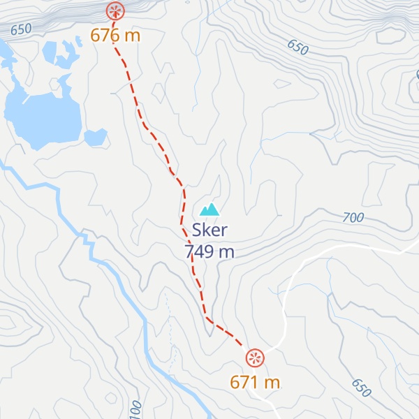 Map of Sker