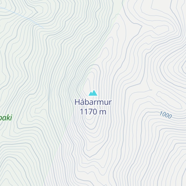Map of Hábarmur