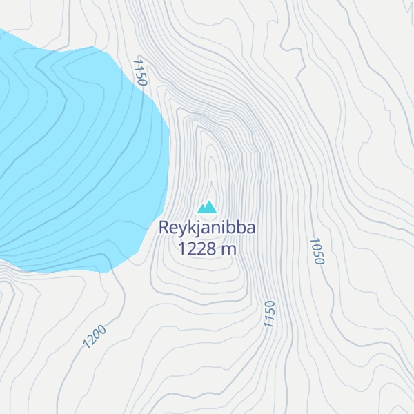 Map of Reykjanibba