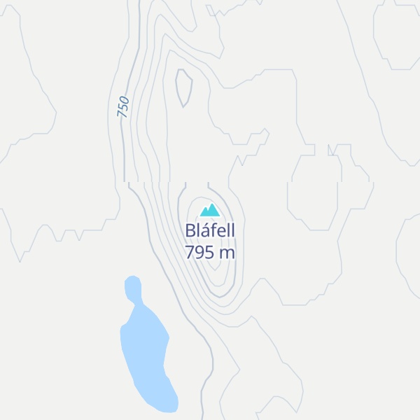Map of Bláfell