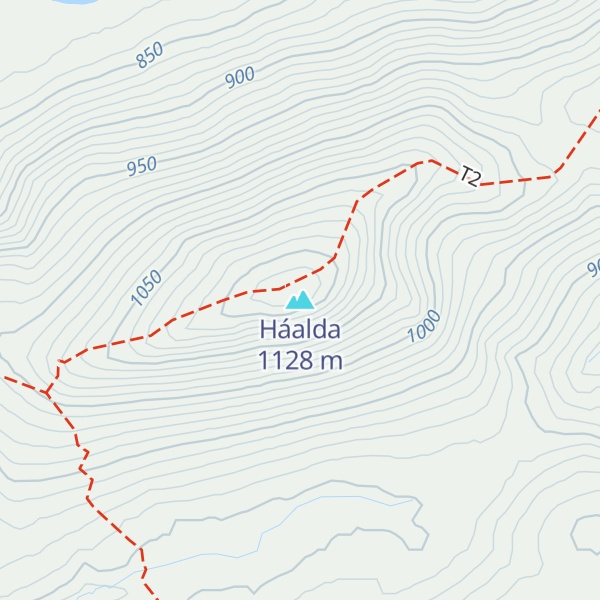 Map of Háalda