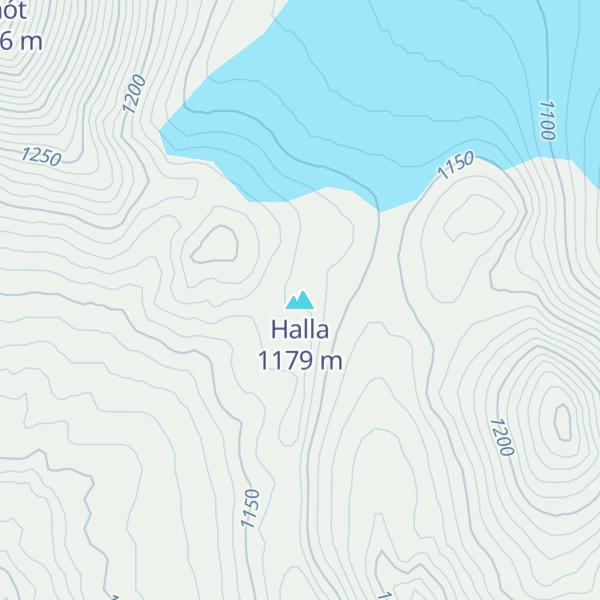 Map of Halla