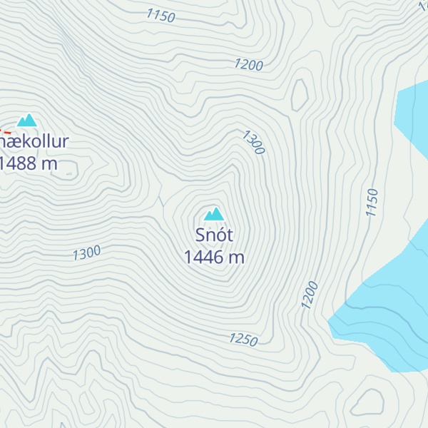 Map of Snót