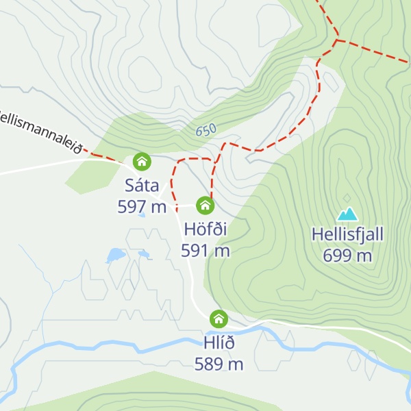 Map of Höfði