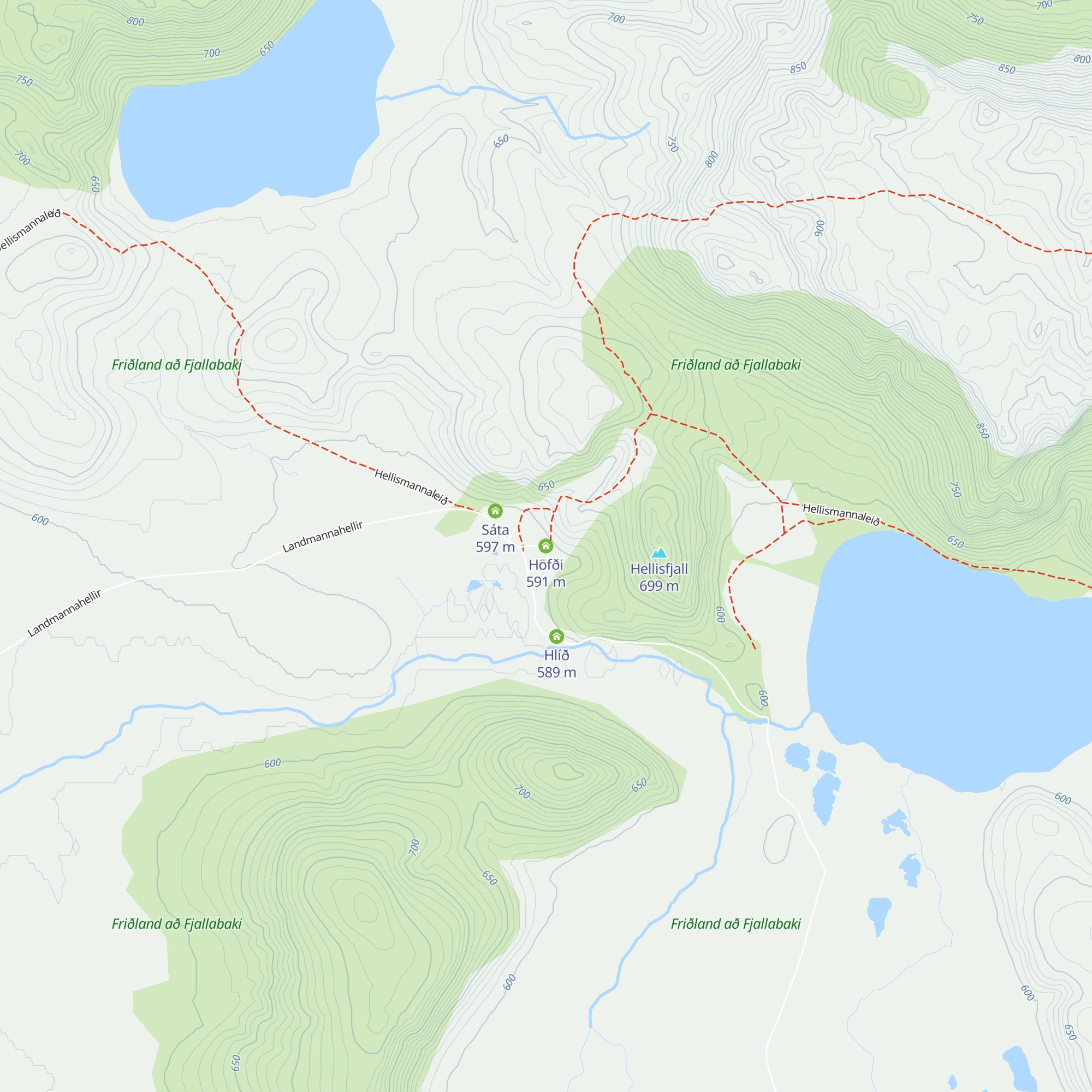 Höfði map