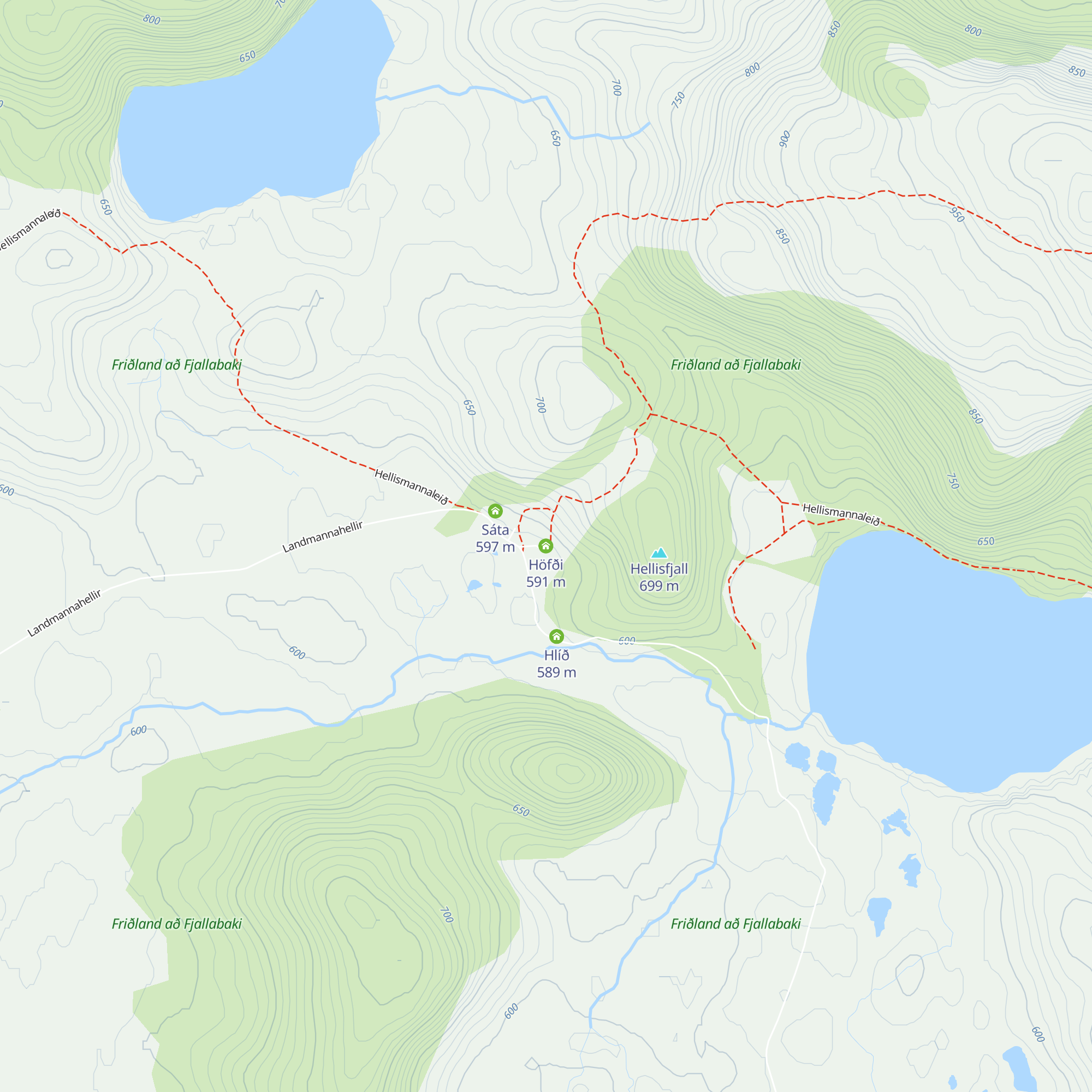 Höfði map