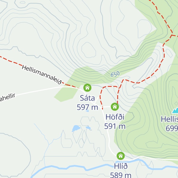 Map of Kringla