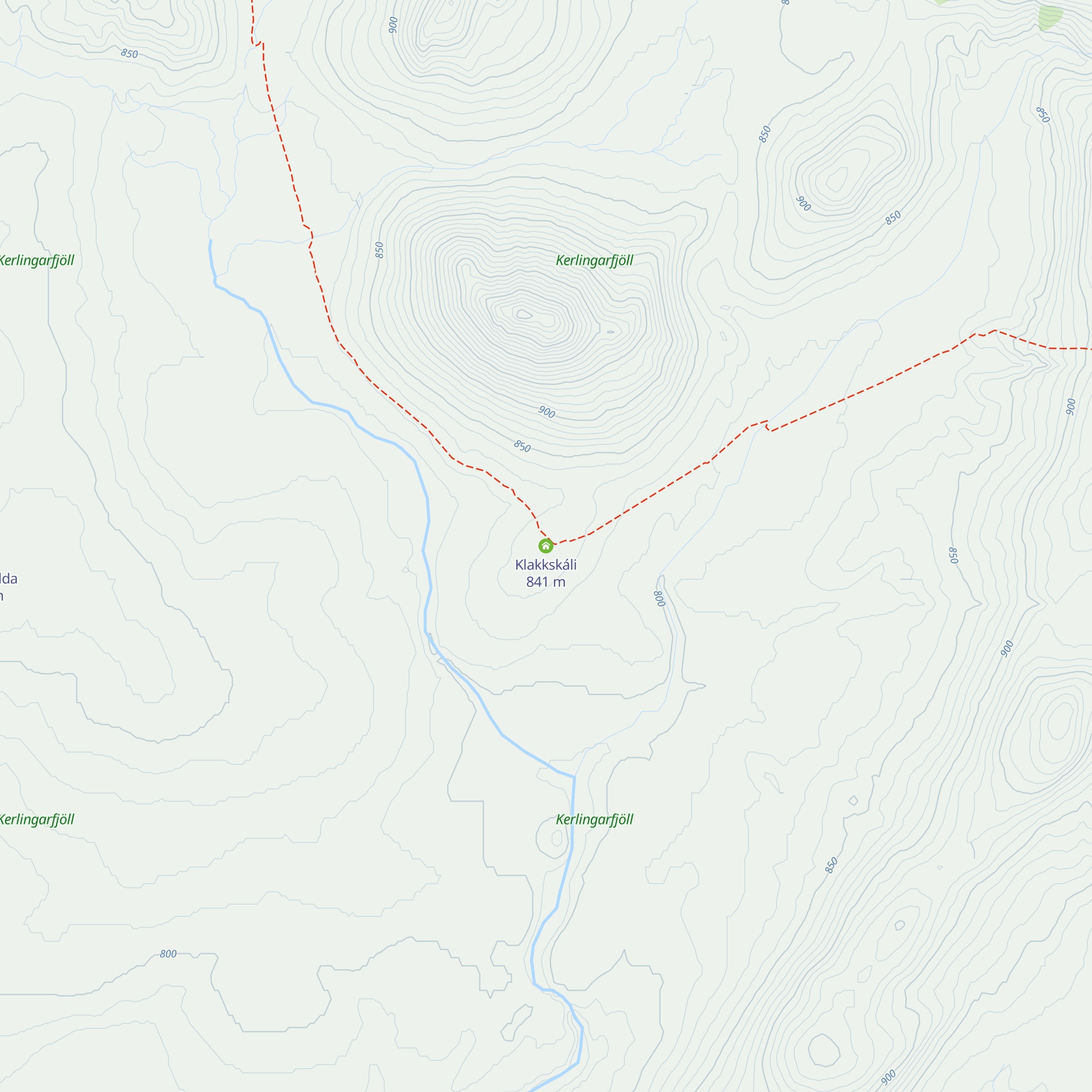 Klakkskáli map