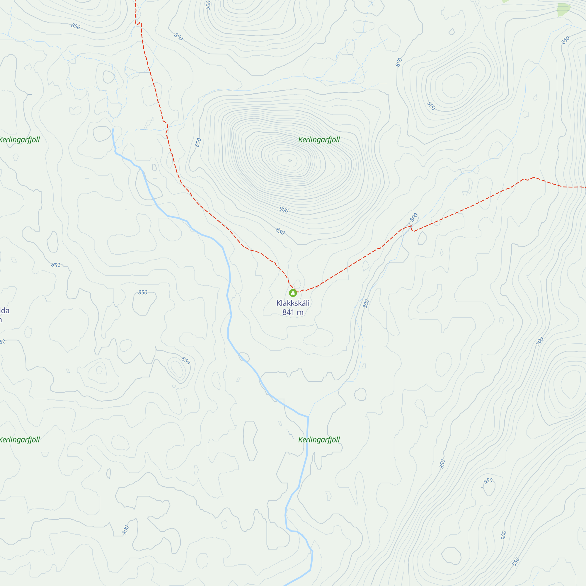 Klakkskáli map