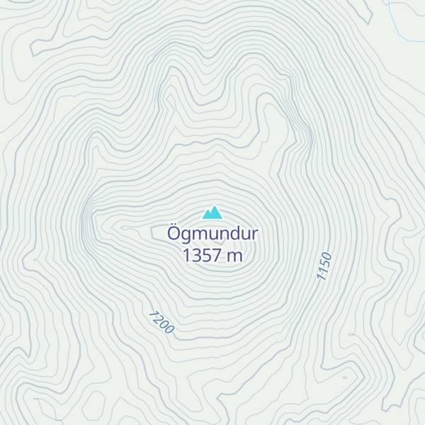 Map of Ögmundur