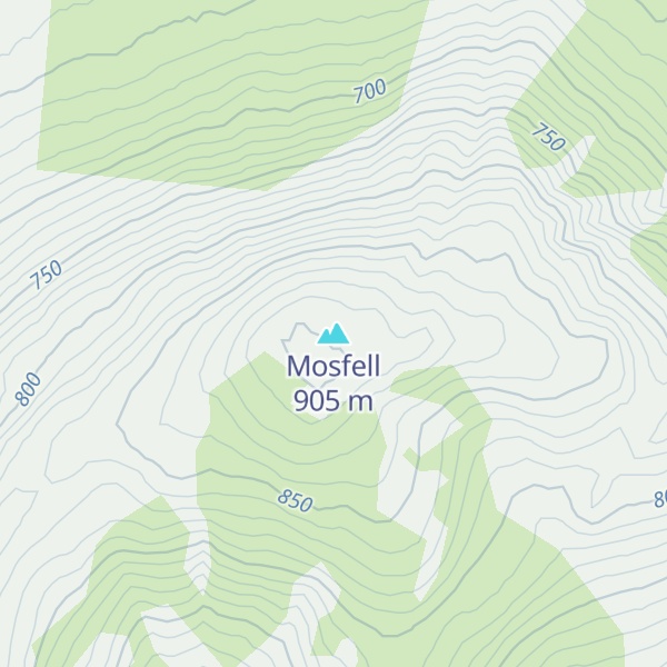 Map of Mosfell