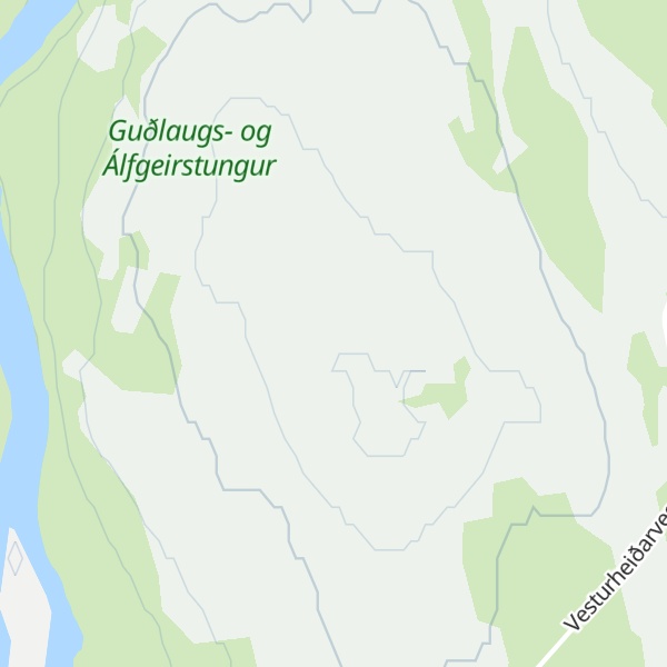 Map of Draugháls
