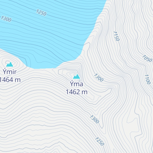 Map of Ýma