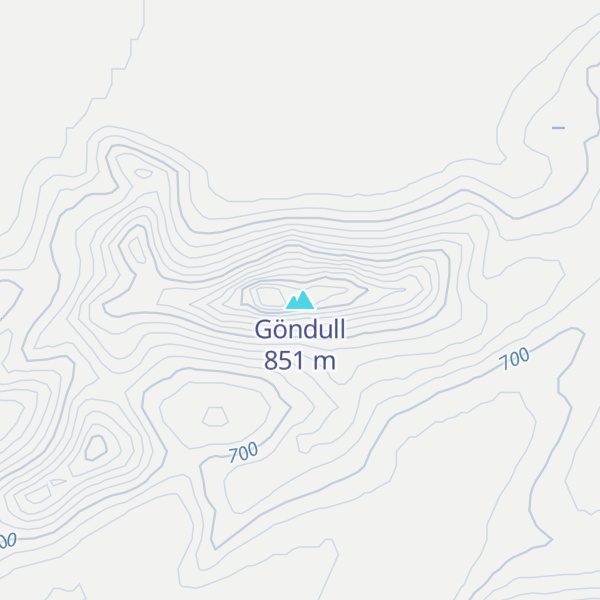 Map of Göndull