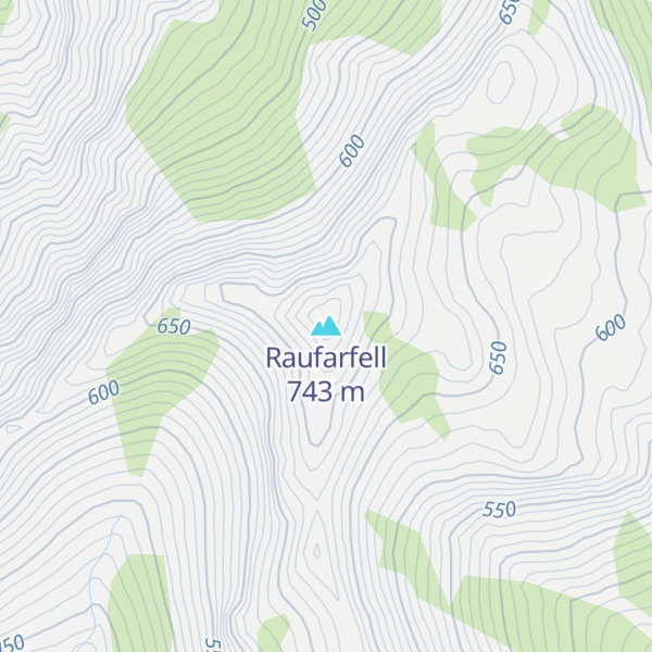 Map of Raufarfell