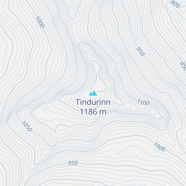 Map of Tindurinn