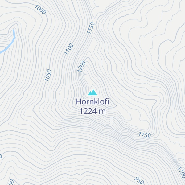 Map of Hornklofi