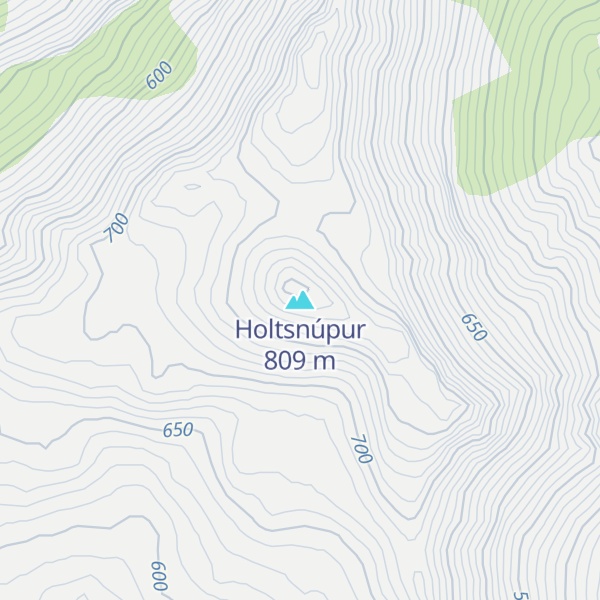 Map of Holtsnúpur