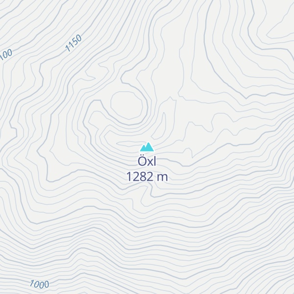 Map of Öxl