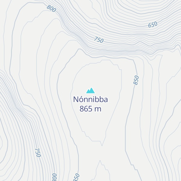 Map of Nónnibba