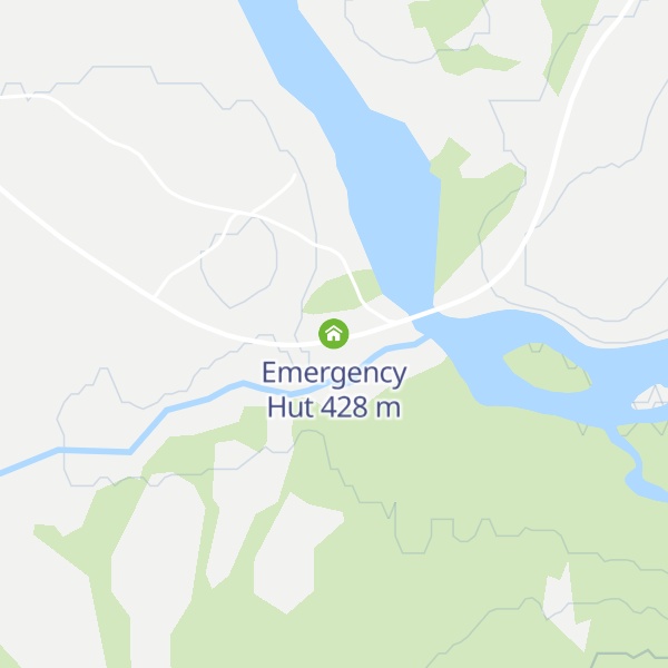 Map of Emergency Hut