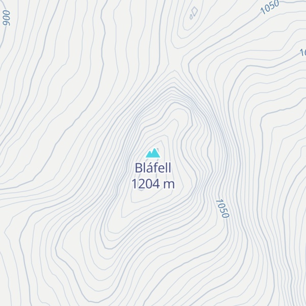 Map of Bláfell