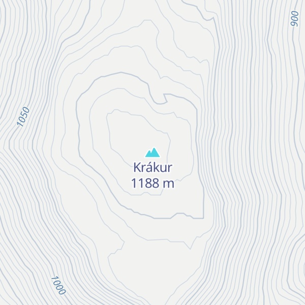 Map of Krákur