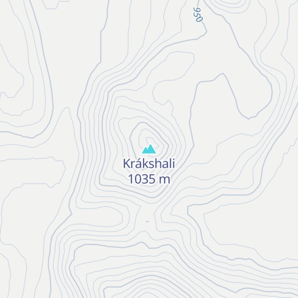 Map of Krákshali