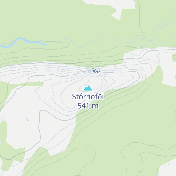 Map of Stórhöfði