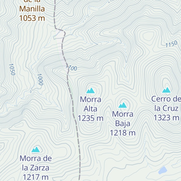 Map of Morra Alta