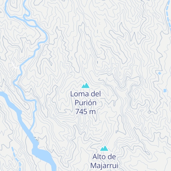 Map of Loma del Purión