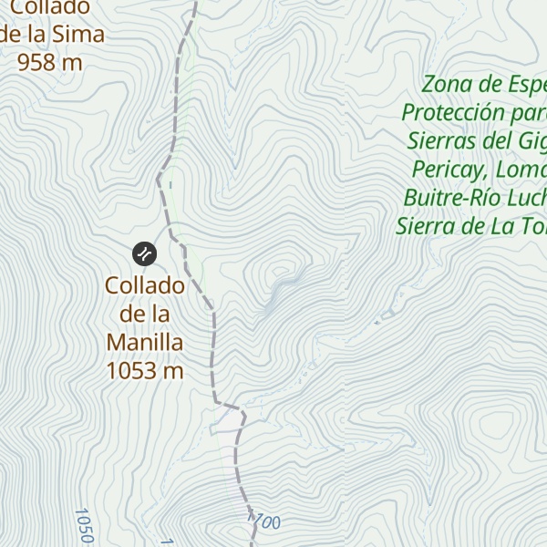 Map of Cerro del Colmenar