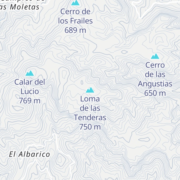 Map of Loma de las Tenderas