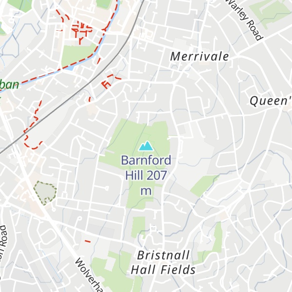 Map of Barnford Hill