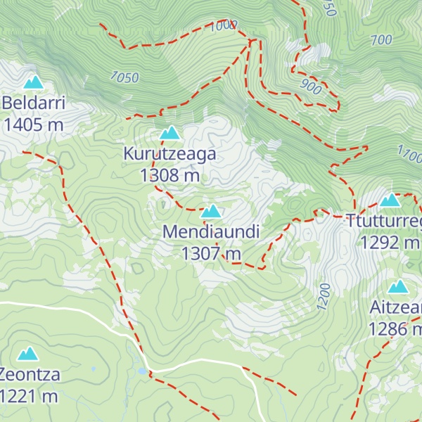 Map of Mendiaundi