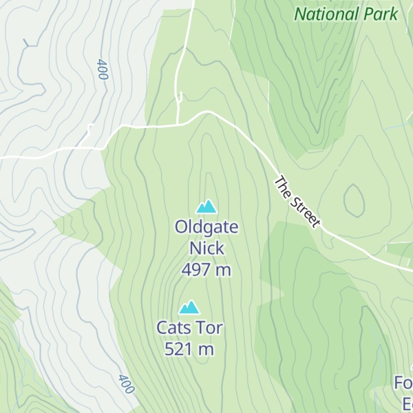 Map of Oldgate Nick