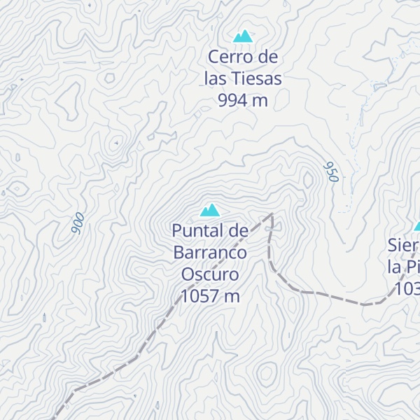 Map of Puntal de Barranco Oscuro