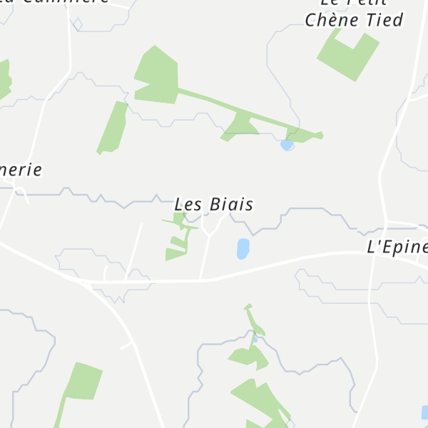 Map of Gîtes des Templiers