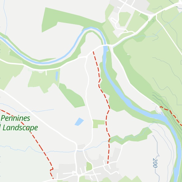 Map of Shoulder of Mutton