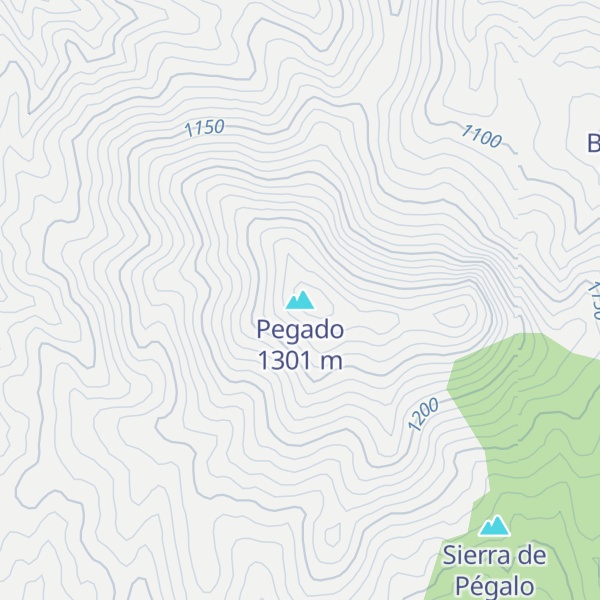 Map of Pegado