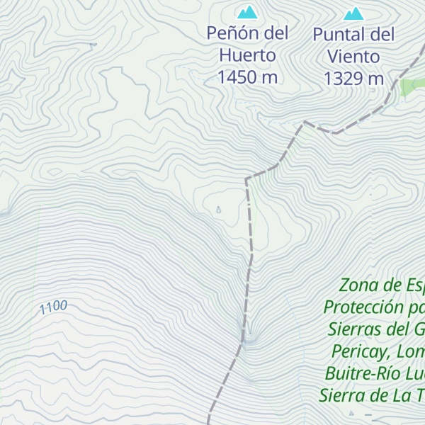 Map of Piedra del Mediodía