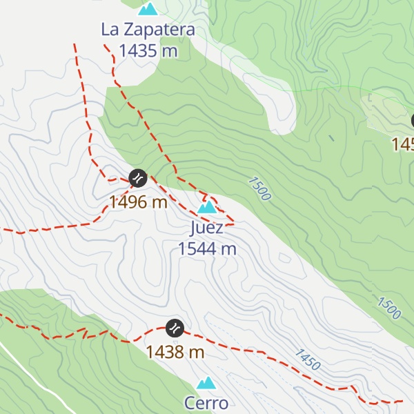 Map of Juez
